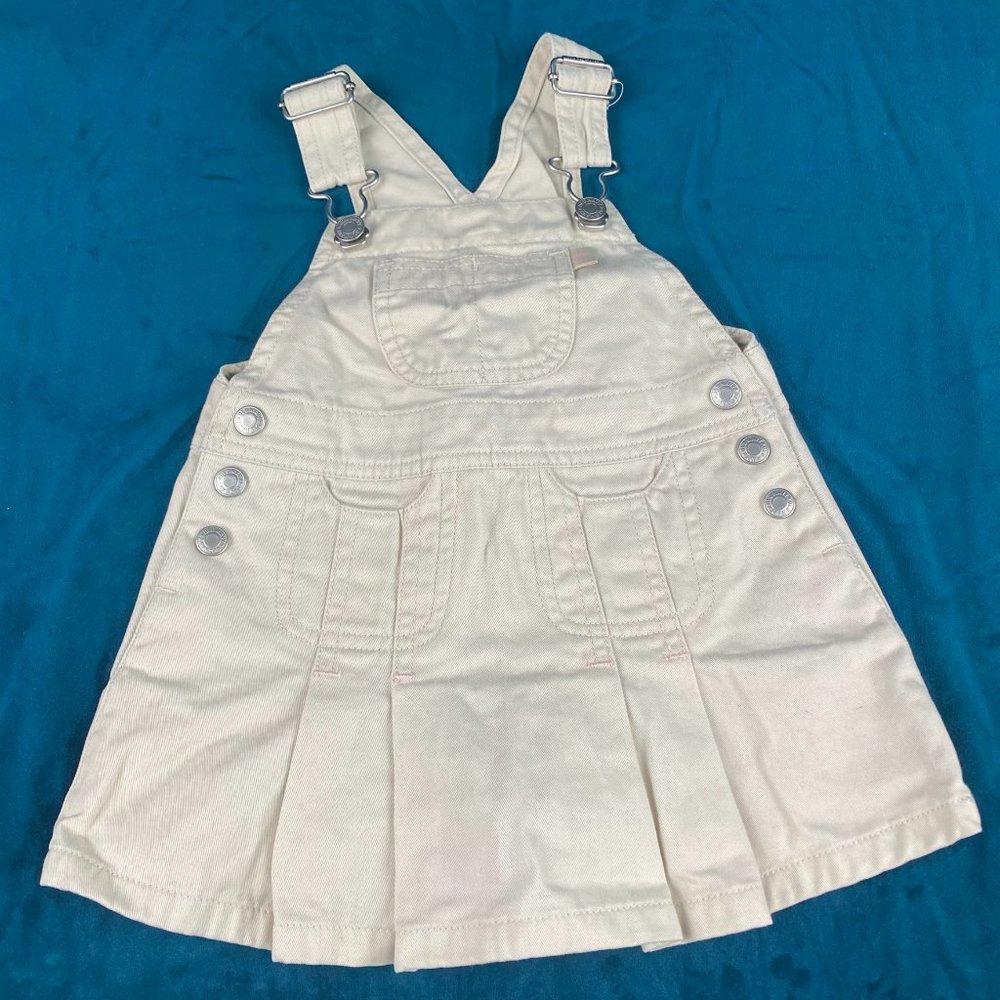 Old Navy Toddler Girls Pleated Skirtall Cream